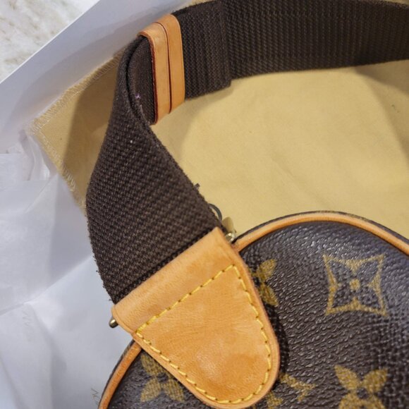 Authentic LOUIS VUITTON Monogram Pochette Ganju Bum Bag  M51870 - Picture 10 of 11